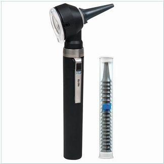 Otoscope piccolight zwart 2,5 Volt