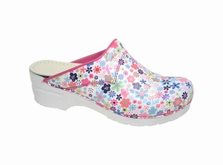 Sanita Flex sabots, 314, Little Flowers, ouvert, taille