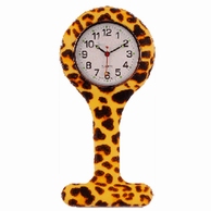 Montre d'infirmière en silicone ; Pantère
