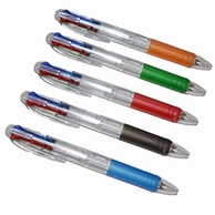 Stylo quatre couleurs ; sans bouton poussoir