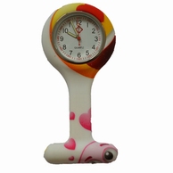 Montre d'infirmière en silicone ; Smile