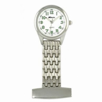 Mooi afgewerkt horloge; zilver