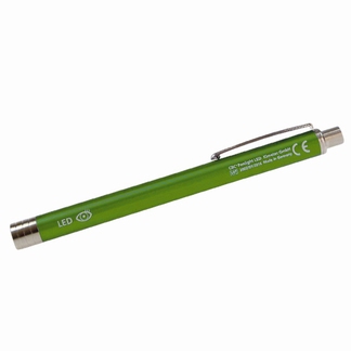 Pupillampje luxe met LED; lime