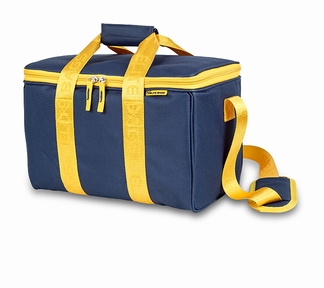 Praktiche " eerste hulp" tas: blauw/geel