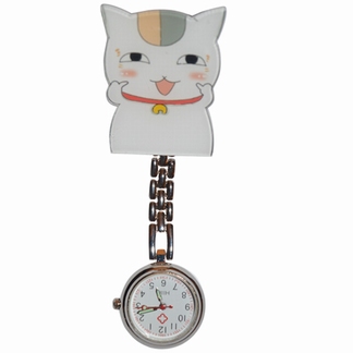 Montre d'infirmière avec chat