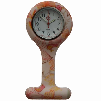 Montre d'infirmière en silicone ; Oiseau