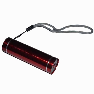 Torche aluminium LED ; Rouge