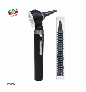 Otoscope piccolight 2,5 Volt LED:  Zwart