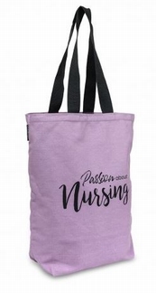 shopper tote enfermania ; paars