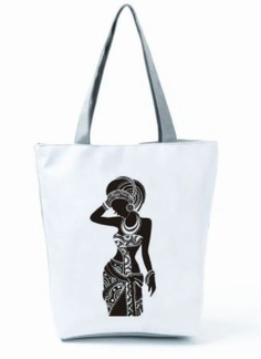 schoudertas met ritssluiting; Lady in black