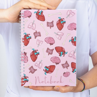 Notebook A6 formaat organen