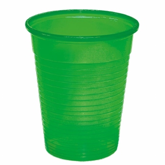 Mondspoelbeker Groen per 100 stuks