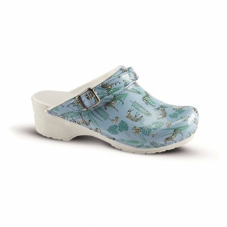 Sanita Flex sabots, 314, Little Flowers, ouvert, taille