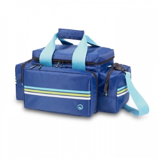 Lichte medische tas blauw; Eighties