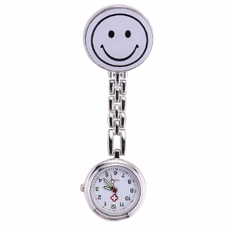 Verpleegkundige horloge smilie; Wit