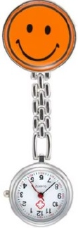 Verpleegkundige horloge smilie; Orange