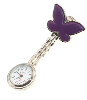 Montre d'infirmière; papillon
