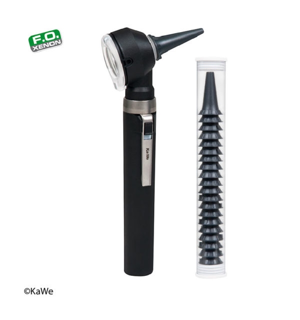 Otoscope piccolight 2,5 Volt FO xenon:  Zwart