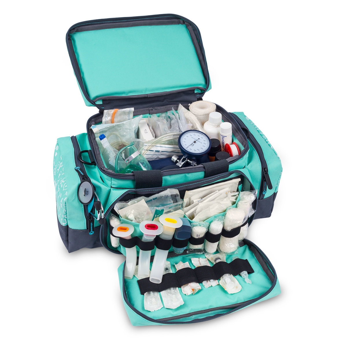 HJome care light bag : Mint met medische symbolen