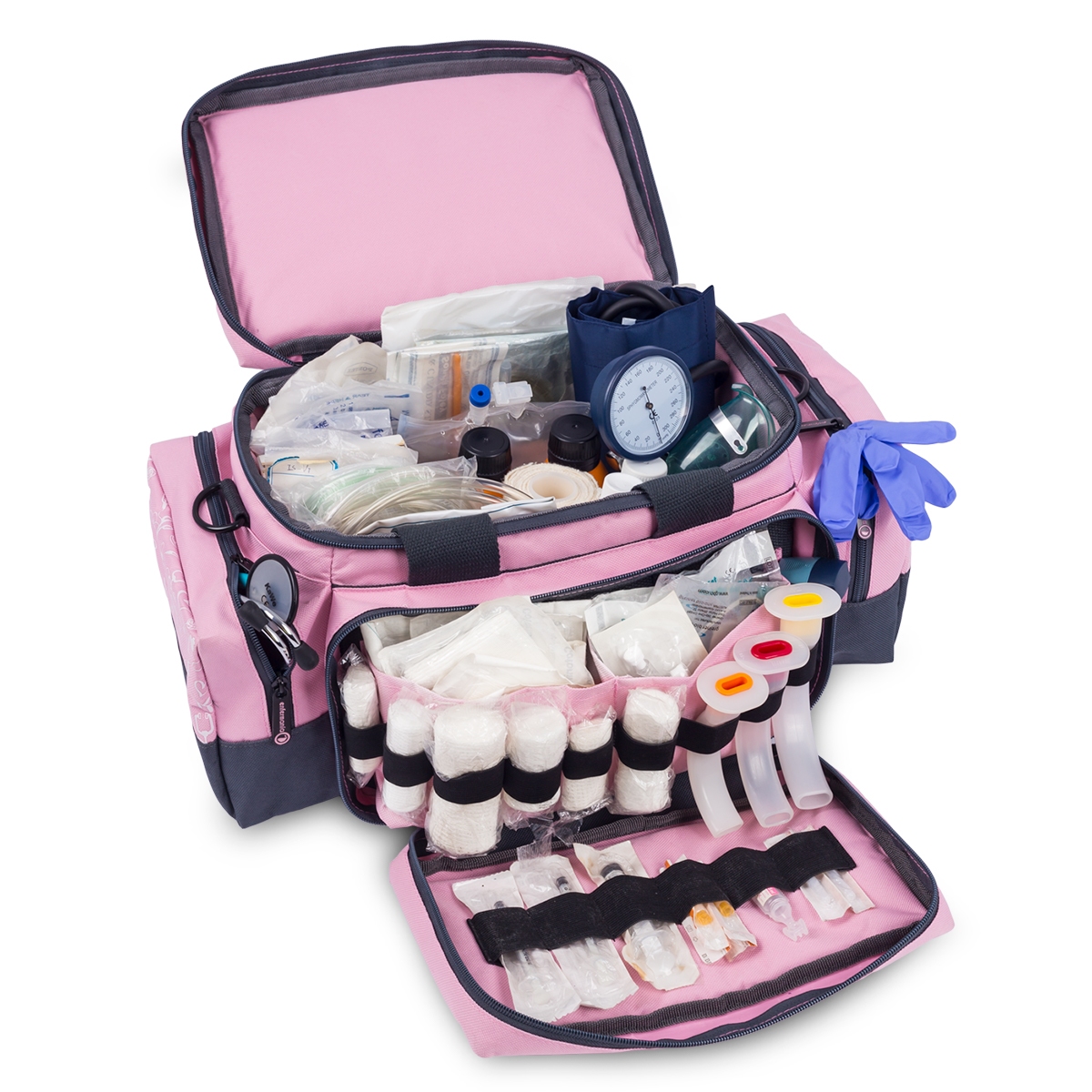 HJome care light bag : Roze met medische symbolen