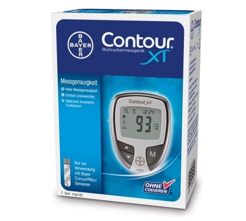 Bloedsuikergehalte meter; Contour XT