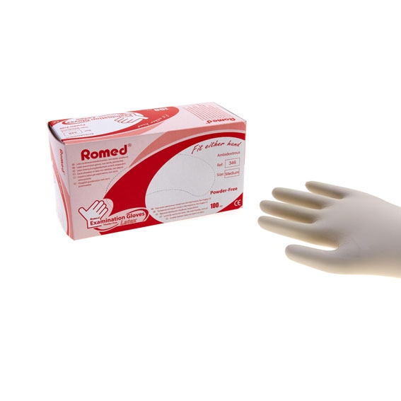 Handschoen latex Maat S