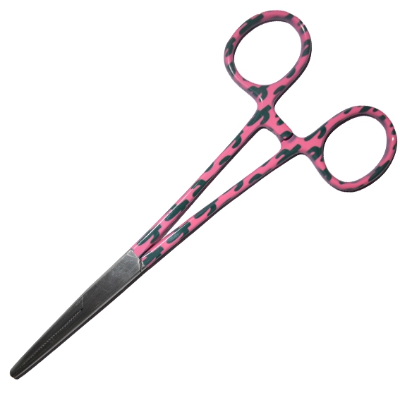 Kocher RVS met gekleurd handvat; Cactus roze