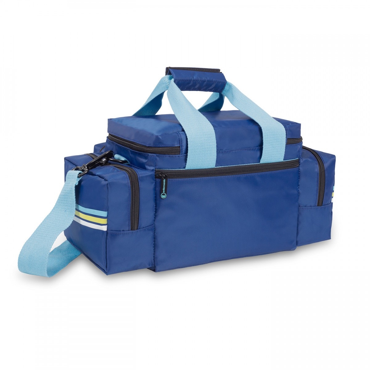 Lichte medische tas blauw; Eighties