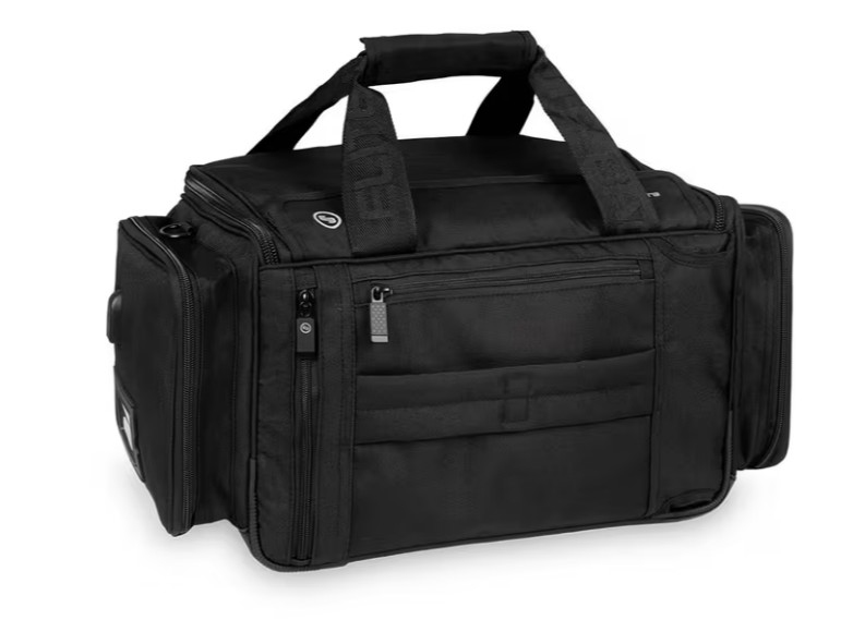 Sac de sport médical ; bleu de médecin