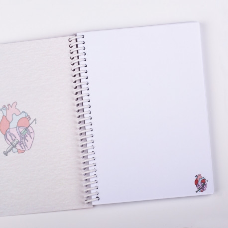 Notebook A6 formaat - Annie heart