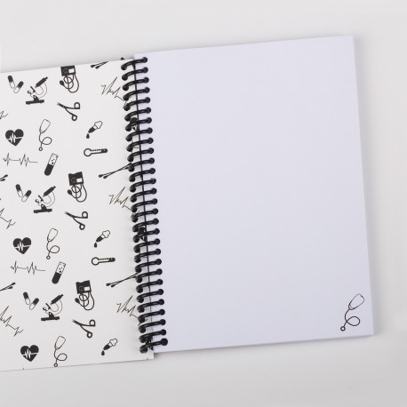 Notebook A6 formaat- Black edition