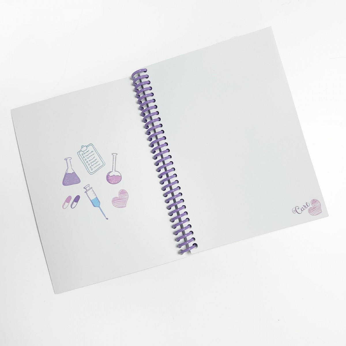 Notebook A6 formaat medische symbolen