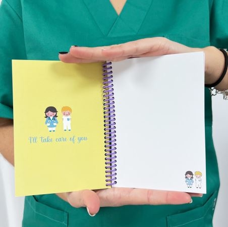 Notebook A6 formaat Nightingale II