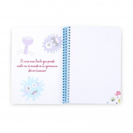 Notebook A6 formaat-Virus