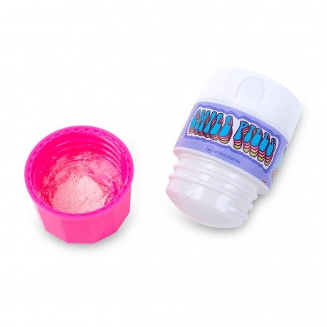 Pillendoosje en pillensnijder; Roze/wit