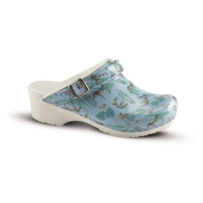 Sanita Flex sabots, 314, Little Flowers, ouvert, taille