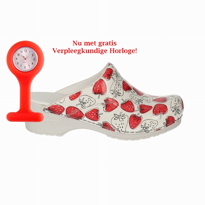 Sanita klomp original model 314, Strawberry
