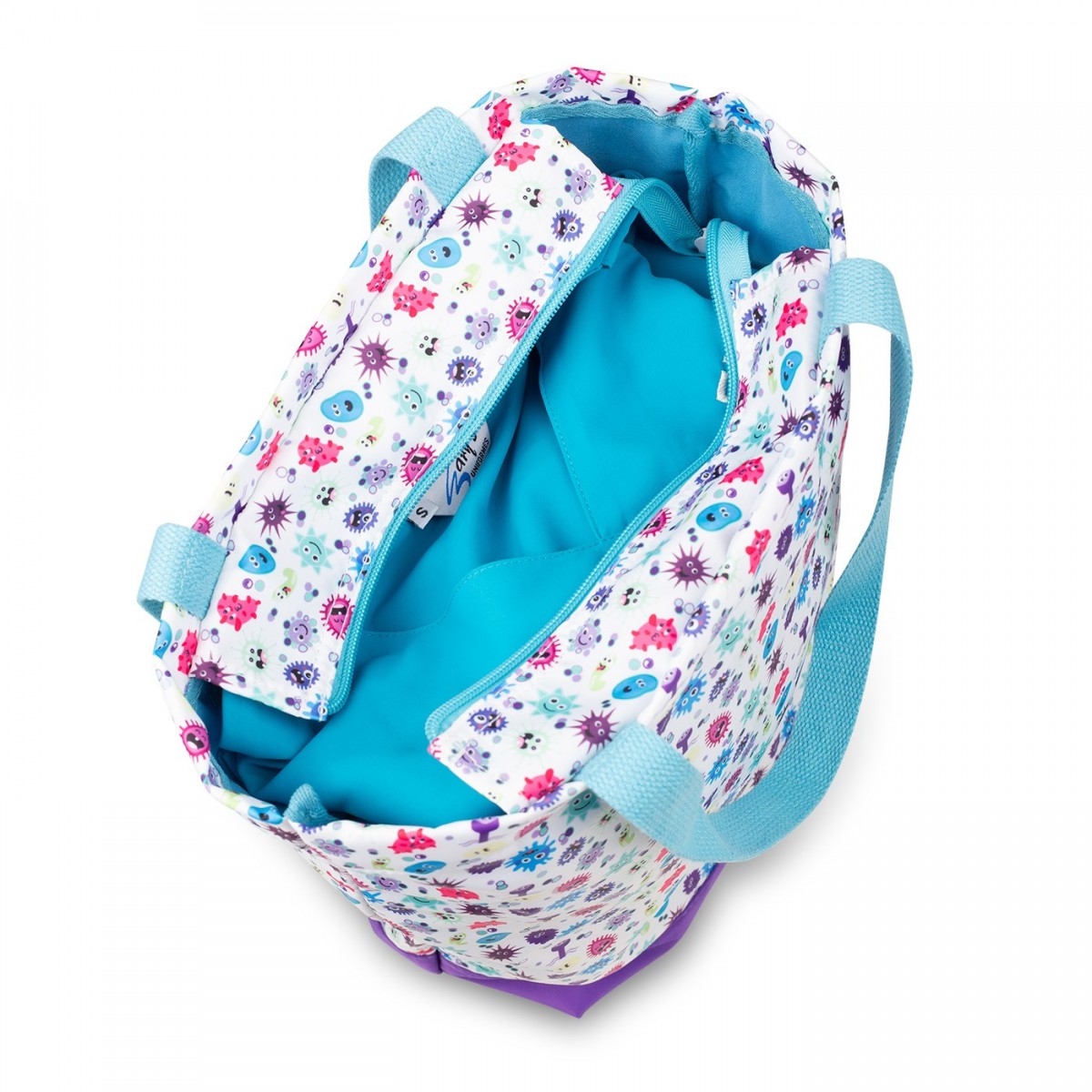 shopper tote enfermania ; Menthe
