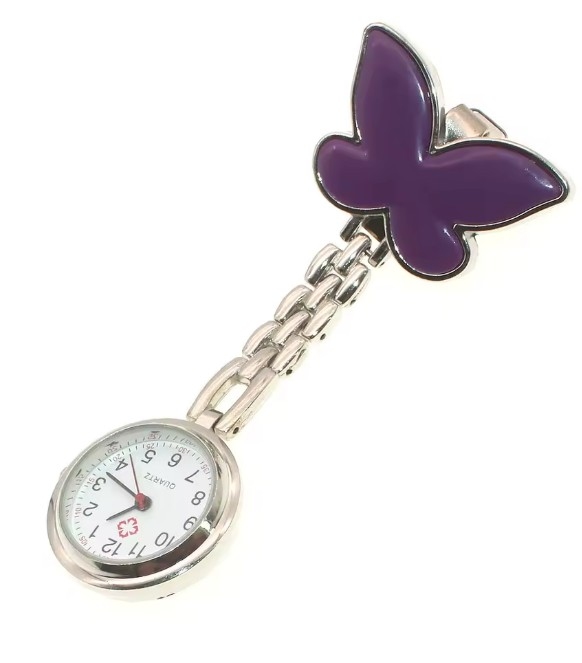Montre d'infirmière; papillon