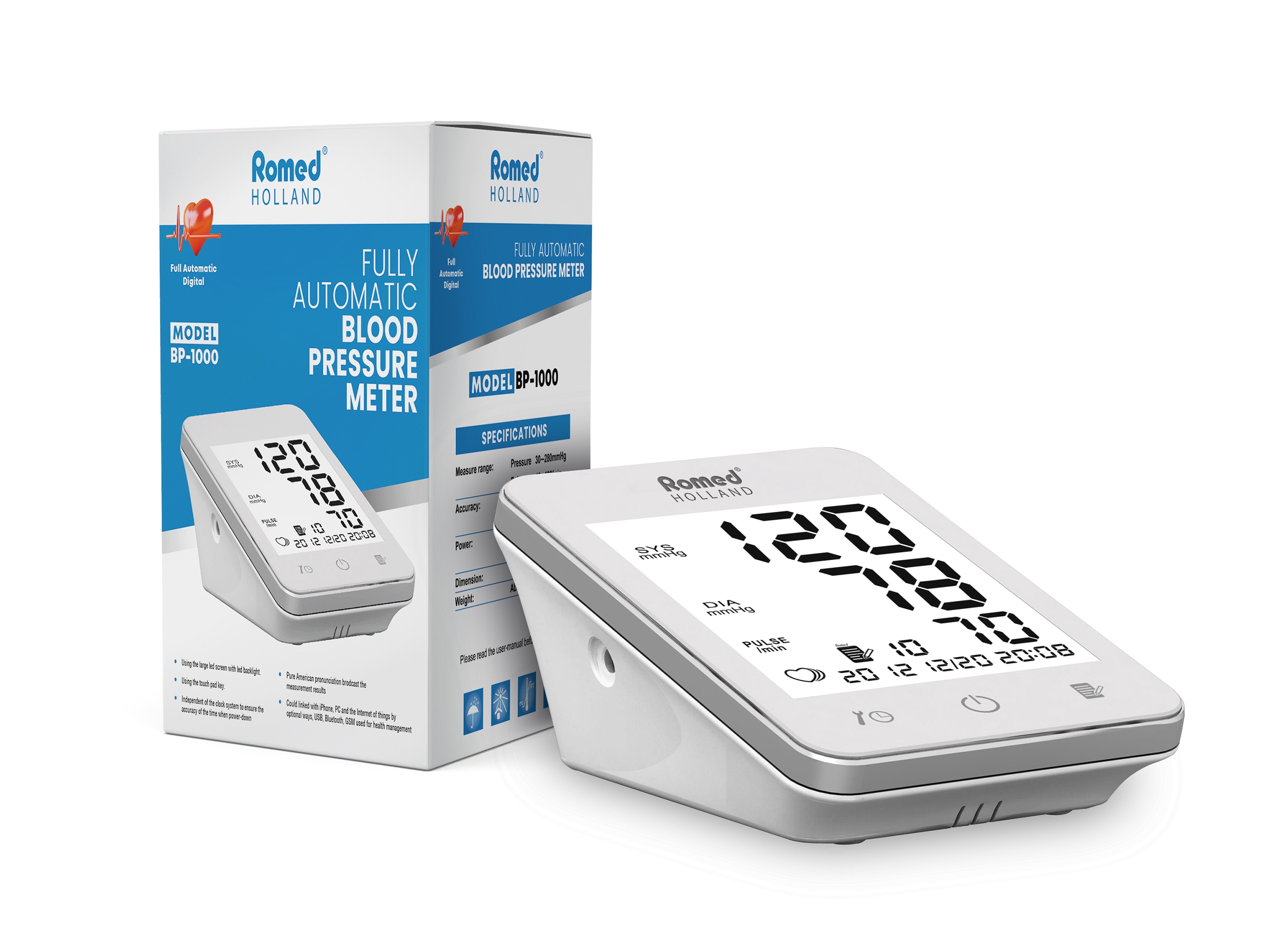 Volautomatische bloeddrukmeter BP-1000