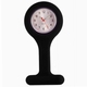 Verpleegkundige horloge siliconen;  Zwart