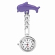 Verpleegkundige horloge dolfijn; paars