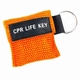 Lifekey in orange sleutelhanger