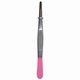 Pincet RVS met roze tip 5