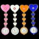 Verpleegkundige horloge vrolijk hart; blauw en orange
