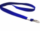 Lanyard basic blauw